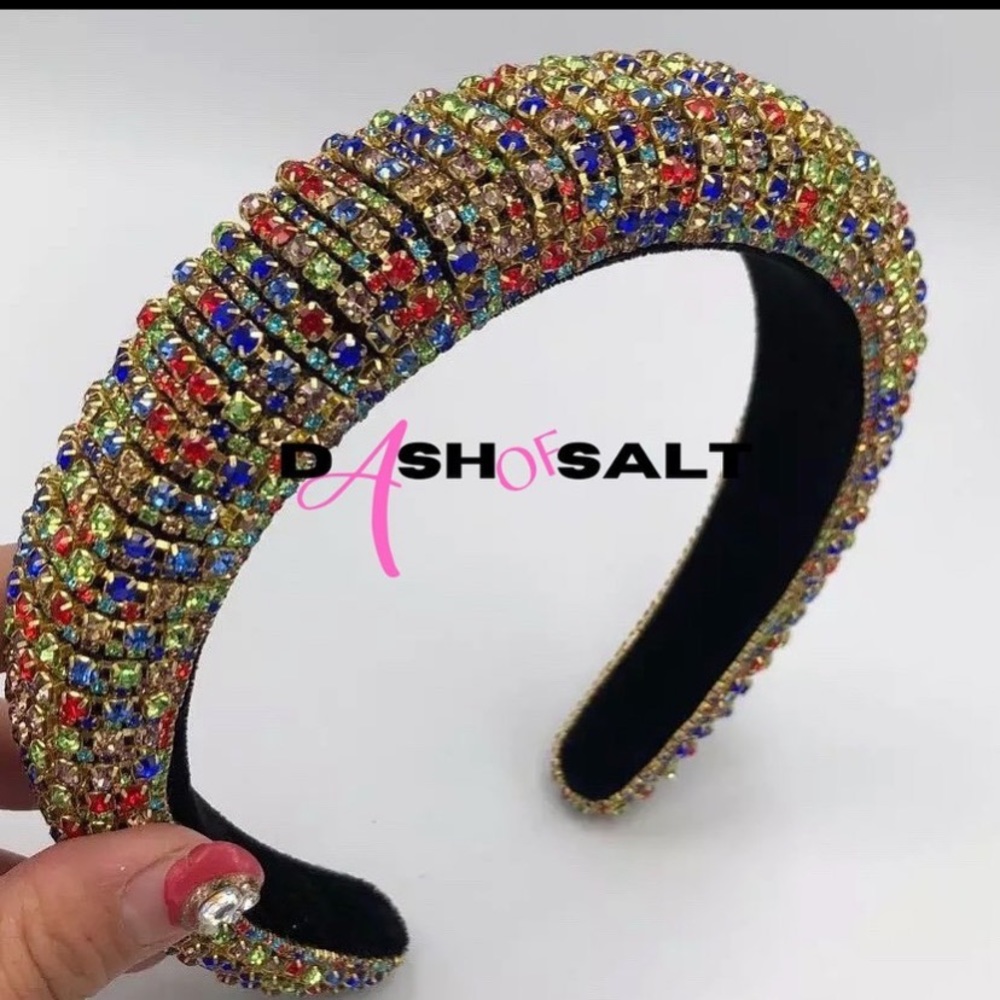 Bling Headband Multicolored